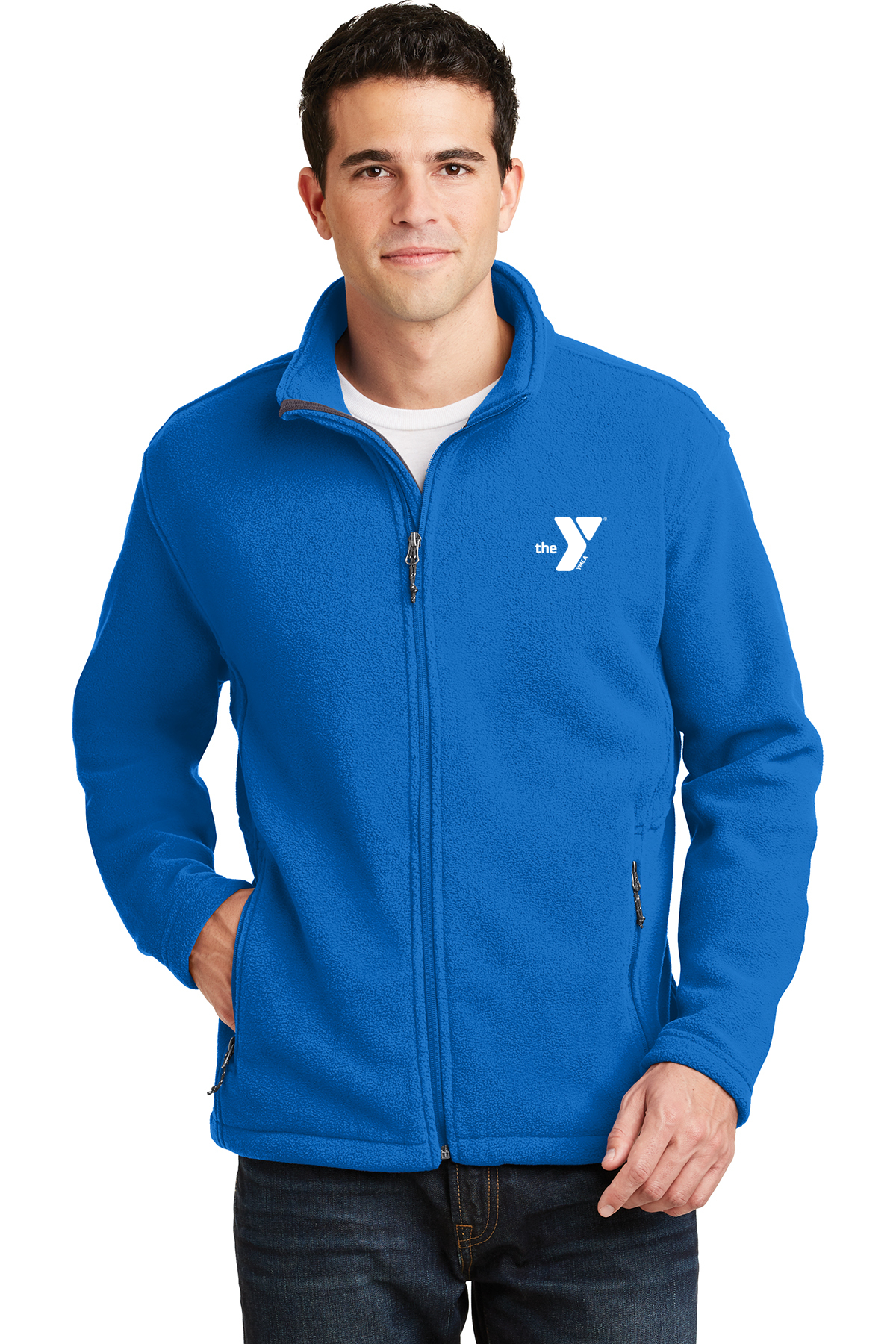 Bright Blue Fleece Jacket